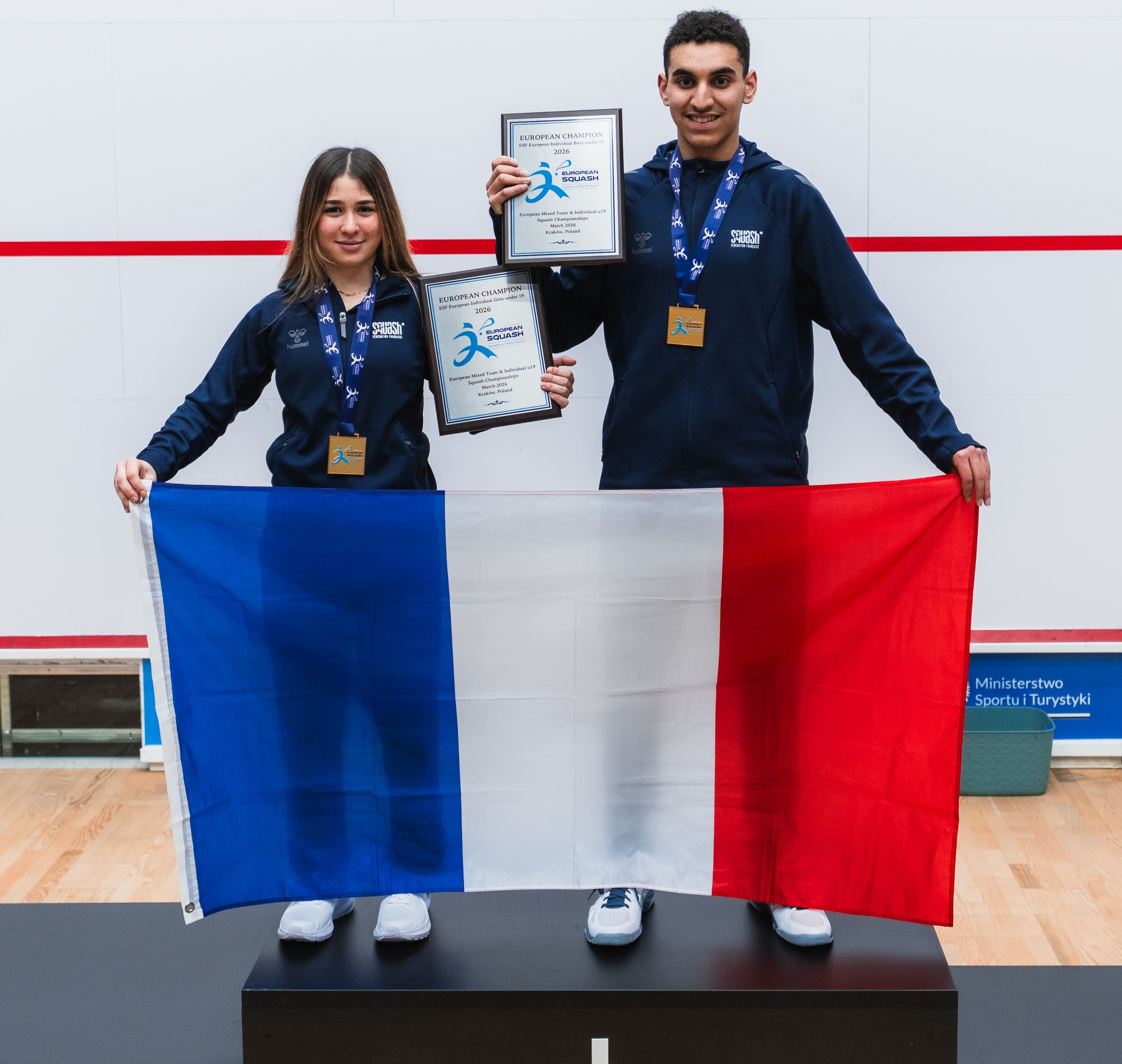 CHAMPIONNATS D'EUROPE U19 : LAUREN BALTAYAN ET AMIR KHALED-JOUSSELIN, UN DUO EN OR
